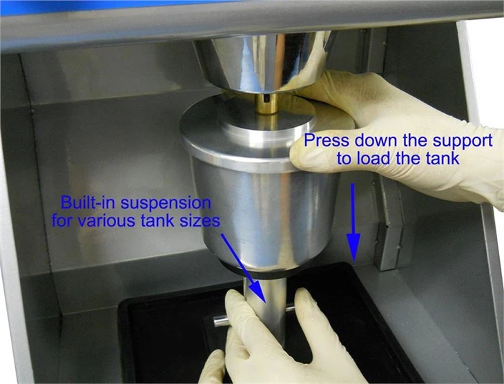 compact vacuum mixer